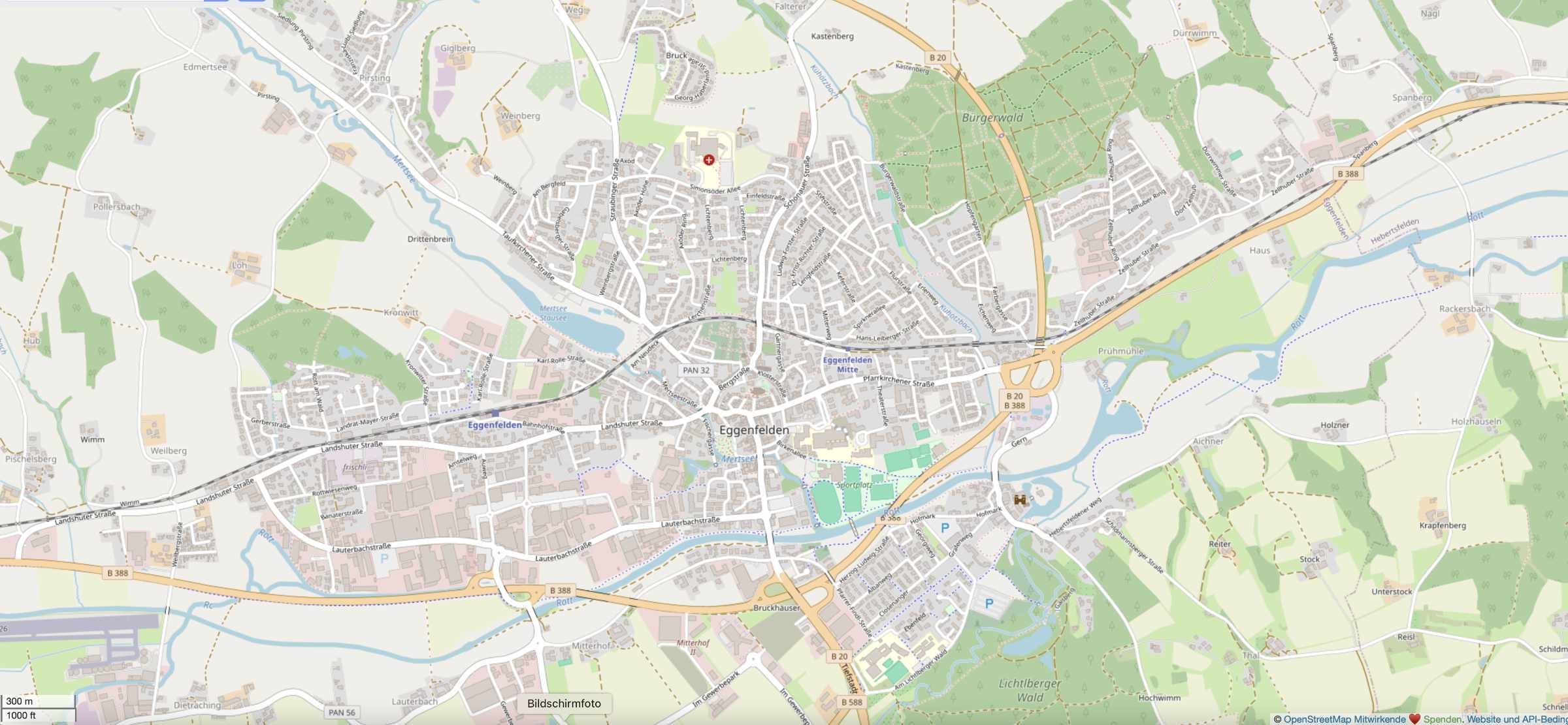 stadt eggenfelden openstreetmap